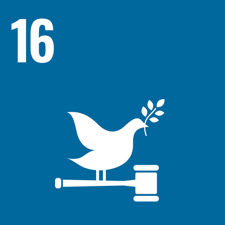 SDG 16 和平正義與健全制度